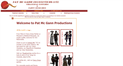 Desktop Screenshot of patmcgann.com